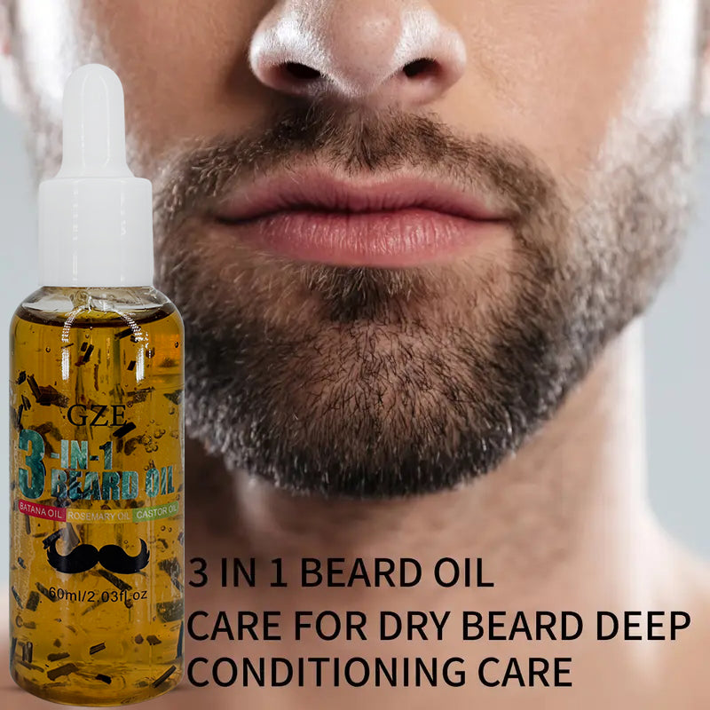 GZE 3-in-1 Beard Oil 30ml