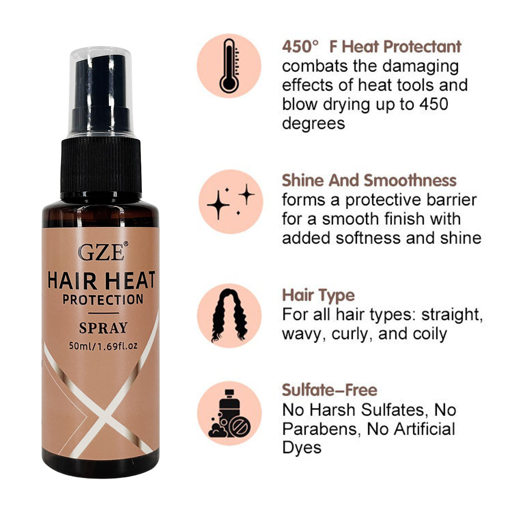GZE Hair Heat Protection Spray 50ml