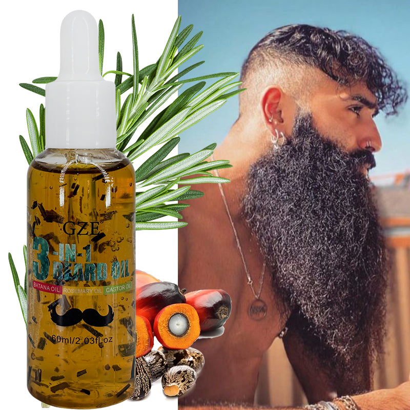 GZE 3-in-1 Beard Oil 30ml